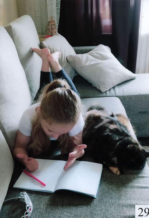 29. «Учим уроки вместе с кошкой Алисой»